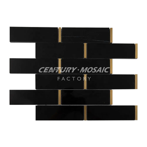 Centurymosaic bán buôn gạch đánh bóng Carrara đá cẩm thạch Gạch <span class=keywords><strong>Mosaic</strong></span> cho trang trí nội thất phòng tắm hoặc backsplash gạch - Product Image 1