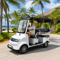 Voiturette de golf électrique 4 places SumEV, 60V, couleur personnalisable, carrosserie métallique, certifiée CE, pour vente en gros, OEM, marque privée