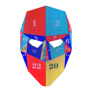 Maschera RMGLED P5 P4 per interni a led video wall bar ktv camere nightclub interattivo a led a forma di maschera occhio nudo 3D LED DJ - Product Image 2