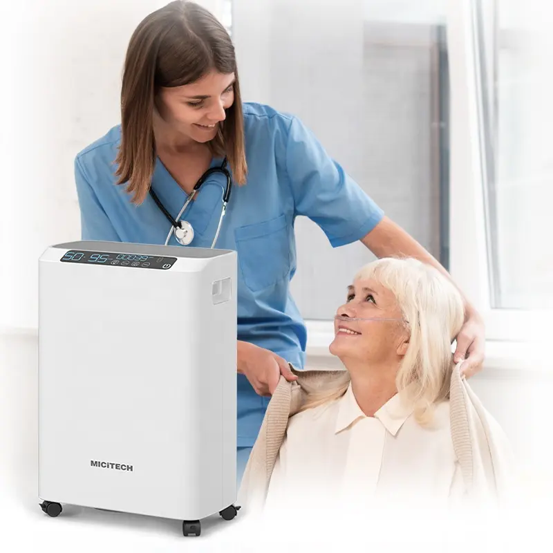 MICiTECH générateur de magasin d'oxygène haute pression machine chambre à oxygène hyperbare médicale concentrateur d'oxygène 5l