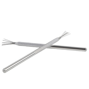 Seven Needle Clay Tool Stainless Steel Aluminum Rod Texture Brush For <b>Polymer</b> Clay Art Crafting DIY Modelling - Product Image 2