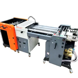 Factory made Automatic Creasing & Perforating & Sticker half cutting machine for paper carton and folding box