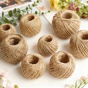 Single-Strang 1mm Raw Hanf Schnur Seil für Zuhause & Abschluss Klar flasche Wand Foto Dekoration für Weihnachten DIY Kreativität - Product Image 3