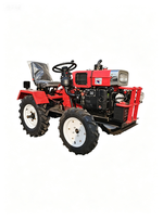Petits tracteurs agricoles chinois, certifiés CE, 4 roues motrices, compatibles avec divers outils agricoles de petite taille