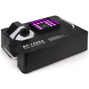 SHTX 24PCS RGB 3in1 Light 1500w Fog Machine With Remote Control DMX512 For Wedding Nightclub Disco Stage Party LED Smoke Machine