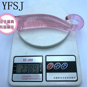 YFSJ Transparante Eco-vriendelijke Borosilicaat Glazen <span class=keywords><strong>Dildo</strong></span> & Anale Butt Plug met Kraaltjes Roze Model FZ13B Maat 190x36mm voor Vrouwen - Product Image 6