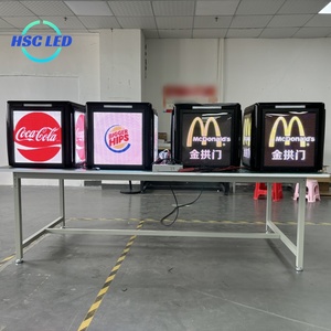 Xe máy thực phẩm giao hàng Hộp lấy đi hộp với LED hiển thị cho quảng cáo - Product Image 3