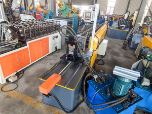 Ánh sáng Keel Omega/furring kênh thép cuộn hình thành máy mới được sử dụng cho tấm mái màu & ngành công nghiệp gạch - Product Image 3