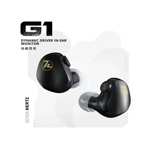 7HZ G1 Headphone 10mm Dynamic Driver In-Ear Monitor Hifi Music Earphones with Stable 0.78mm 2-Pin Replaceable Cable