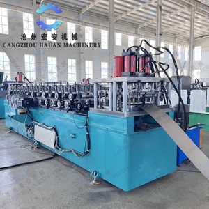 Máquina Automática de Formación de Paneles Servoaccionados con Motor de Caja de Cambios, PLC y Rodamientos para Estantes Metálicos de Supermercados - Product Image 5