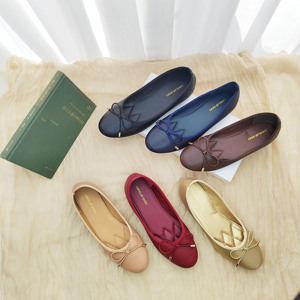 Nuove Scarpe Estive da Donna, <span class=keywords><strong>Ballerine</strong></span> Casual Multicolore con Fiocco, Disponibili in Taglie Grandi - Product Image 2