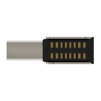 Prise USB4210-GF-A Type C pour USB2.0, double rangée SMT, type drapeau, montage sur carte PCB, 16 broches