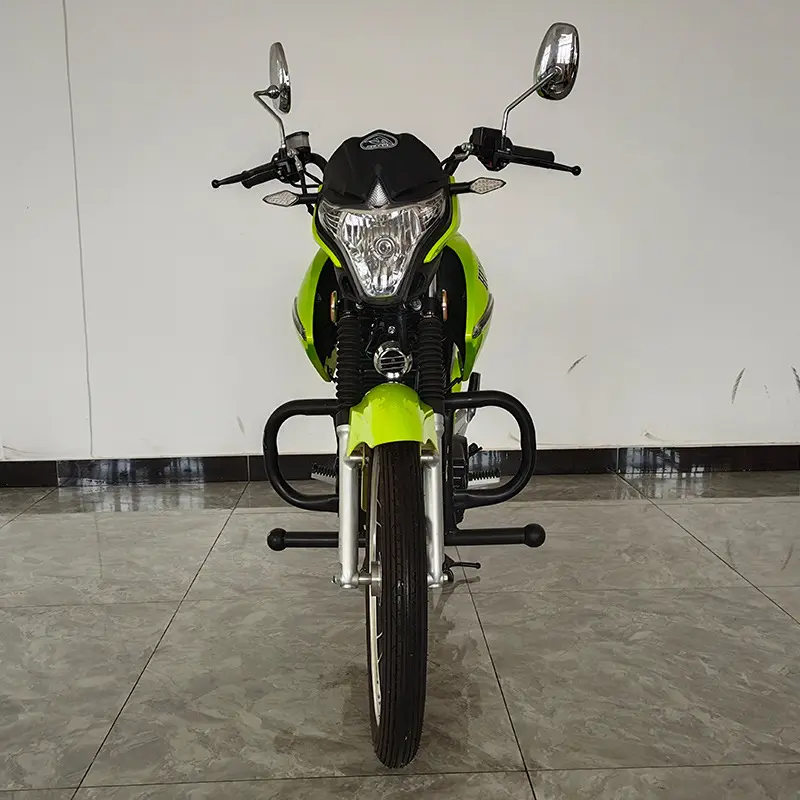 Satılık 2024 en iyi tasarım 150cc ucuz motosiklet benzinli motor elektrikli motosiklet