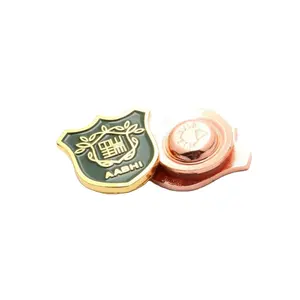 Good Selling Officer Maschine Security Badge Metal Pin