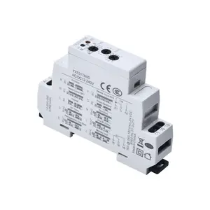 QJC Factory Manufacturing DIN Rail 12-240VAC/DC Multi-function Time Delay Relay YX532T