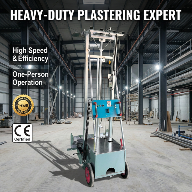 Automatic Wall Plastering Machine | Save  Labor Cost Rendering Machine  Professional Cement Mortar Plastering  for Construction