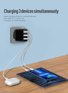 Eu Uk Au Plug Wall 9V 12V batteria Tablet 45W telefono cellulare Pd Qc 3.0 Usb per <span class=keywords><strong>Samsung</strong></span> Iphone 14 15 Gan <span class=keywords><strong>ricarica</strong></span> <span class=keywords><strong>rapida</strong></span> - Product Image 4