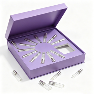 Mini Perfume Empty <b>box</b> for 1ML 1.5ML 2ML 3ML Vials Perfume <b>Bottle</b> with Custom logo and Paper Card <b>Box</b> for Fragrance - Product Image 2