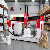 Routeur CNC 4 axes avec moteur DSP pour la sculpture, la gravure et le fraisage de mousse, de polystyrène, de bois, d'acrylique et d'aluminium