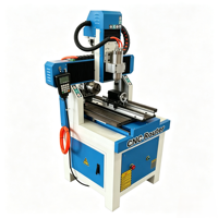 Routeur CNC à arbre vertical 4040 6040 6060 pour le bois, commande DSP simple