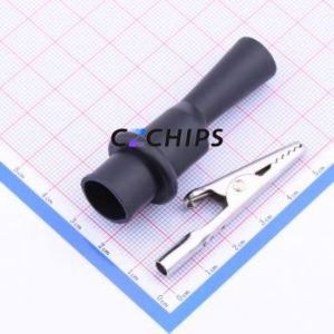 27.718.2 Banana Plug / Alligator Clip Connector ( Connector Type: Alligator Clip )( Color: Black ) - Product Image 2