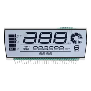 Distributeur de carburant à affichage numérique <span class=keywords><strong>TN</strong></span> avec affichage LCD du segment Instrument de mesure de la température <span class=keywords><strong>et</strong></span> de l'humidité - Product Image 2