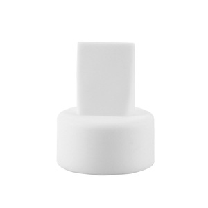 Válvula de Silicona Tipo Pico de Pato YZ-002 Blanca, Cuerpo Recto, Accesorio para Extractor de Leche Manual, Libre de BPA - Product Image 1