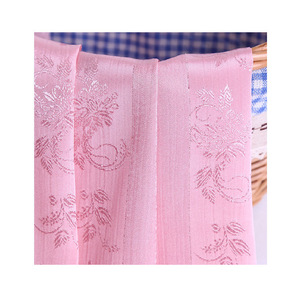 Chất Lượng Cao Vàng Chủ Đề Voan <span class=keywords><strong>Jacquard</strong></span> Vải Sợi Ngang Dệt Kim Nhà Sản Xuất Cung Cấp Thời Trang Xoắn Thiết Kế - Product Image 5