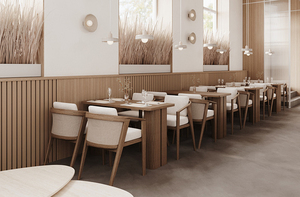 Sang Trọng Bàn Ăn Đặt 4 Ghế Bằng Gỗ Đồ Nội Thất Nhà Hàng Bàn Ăn Và Ghế Đặt Cho Khách Sạn Nhà Hàng Cafa - Product Image 2