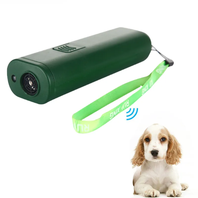 High Power Ultrasonic Pet Dog Repeller Stop Barking Dog Train Outdoor Illumination Ultrasonic Animal Pest Repeller