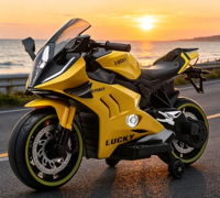 Moto électrique pour enfants 2026 à prix abordable, jouet pour bébé, moto rechargeable simulée avec musique