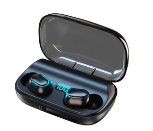 Audífonos Inalámbricos TWS T11 9D Estéreo, Precio de Fábrica, Resistentes al Agua, Batería de 1800 mAh, Mini Audífonos con Pantalla LED, Llamadas HD, <span class=keywords><strong>Livepods</strong></span> - Product Image 1