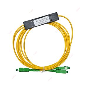 Calli 1X2ไฟเบอร์ออปติก Coupler 1310/1550nm SC UPC สายแพทช์1เมตรตัวแยกไฟเบอร์ตัวแยกเทป1*2 - Product Image 4