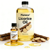 Huile de racine de réglisse 100% pure et biologique, vente en gros d'usine, huile de réglisse naturelle, extrait de plante, huile pour soins corporels, OEM 8008-94-4, vente chaude