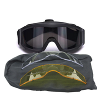 Lunettes de protection tactiques sportives certifiées CE ANSI Z87.1, design militaire, pour le cyclisme et le tir