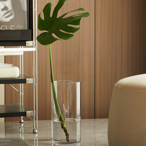 Nghệ thuật Deco Thiết kế handmade rõ ràng Glass xi lanh tầng Vase cho trung tâm đám cưới và nụ lọ - Product Image 4