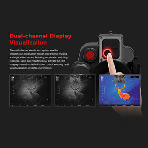 Dispositif d'imagerie thermique Sytong FM06-50LRF, imageur, lunette de vision nocturne, monoculaire, lunette infrarouge, dispositif de vision infrarouge, vision nocturne thermique - Product Image 4