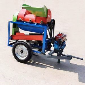 Büyük kapasiteli elektrik mısır daneleme makinesi/dizel tahrikli çok fonksiyonlu tahıl harman - Product Image 4