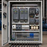 Armoire de commande VFD pour convoyeur à vitesse réglable, pour la manutention de matériaux et le contrôle des moteurs de ligne de production 380V 400V