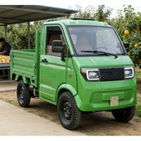 Camionnette électrique mini pick-up EEC COC L6e à chargement arrière, 4 roues, 3KW, 2 portes, 2 places, conduite à gauche