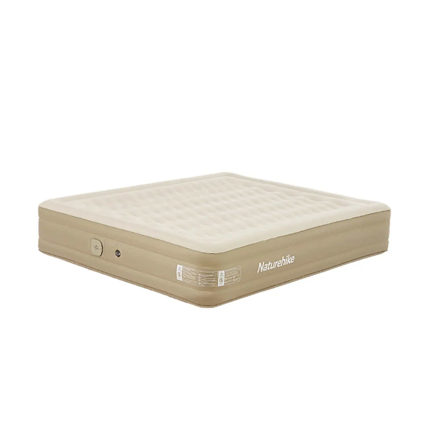 Naturehike – matelas gonflable de glamping d'extérieur, lit à air de camping de 36cm de hauteur avec pompe à air intégrée