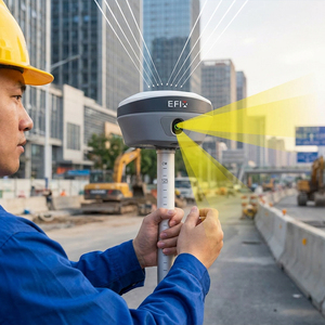 Equipo de Topografía EFIX GNSS RTK de Alta Precisión con IMU para Construcción, Mapeo Topográfico y Medición - Product Image 1