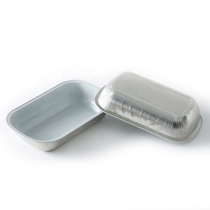 Sinopack airplane food tray airline aluminium lunch box catering packaging box airline casseroles