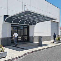 Auvent de pluie rétractable à bras pliable facile à utiliser, système haute résistance, cadre en aluminium, auvent de terrasse extérieur - Prix d'usine, vente chaude