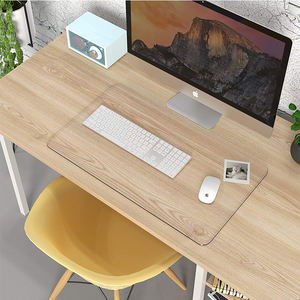 Tapis de souris personnalisé, <span class=keywords><strong>grand</strong></span>, en cuir PU, PVC, imperméable, <span class=keywords><strong>Transparent</strong></span>, pour écriture, <span class=keywords><strong>bureau</strong></span> - Product Image 5