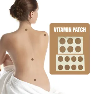 Natuurlijke Vitaminen Anti Dronken Vermoeidheid Energiesupplement Patch Vitamine B12 Vitamine D3 Natuurlijke Transdermale Pleister