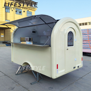 Nhà bếp được trang bị đầy đủ thực phẩm xe tải sinh tố di động milkshakes Slush Cà Phê Bánh quế bánh mì kẹp thịt nướng CHURROS-cho các sự kiện Trailer! - Product Image 1