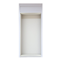 Roeasy stores persienne PVC meubles de cuisine obturateur porte aluminium armoire armoire volet roulant pour salle de bain chambre balcon