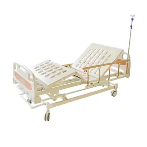 Manual Multi-functional Nursing Bed Three-shake Lifting Medical Bed Hospital VIP Nursing Bed