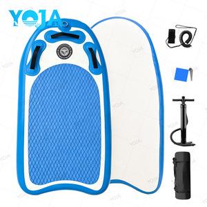 <span class=keywords><strong>Bodyboard</strong></span> gonflable épais pour le surf sur la plage, 43 pouces, léger, avec poignées et laisse de poignet, durable et pliable. - Product Image 3